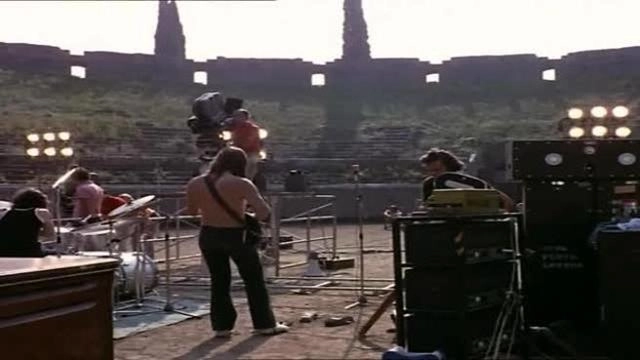 Il live dei Pink Floyd a Pompei nel 1972