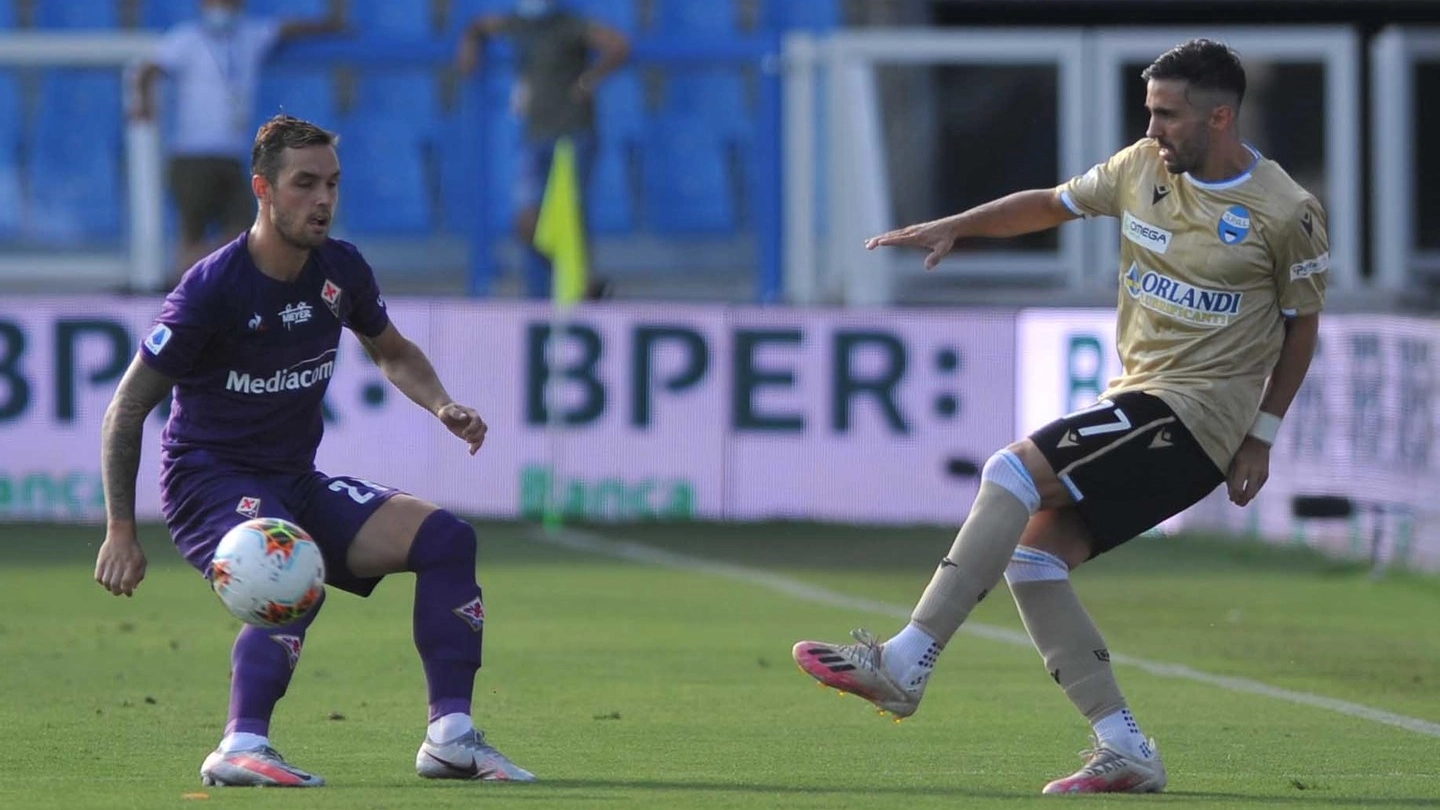 Spal Fiorentina, D'Alessandro in azione