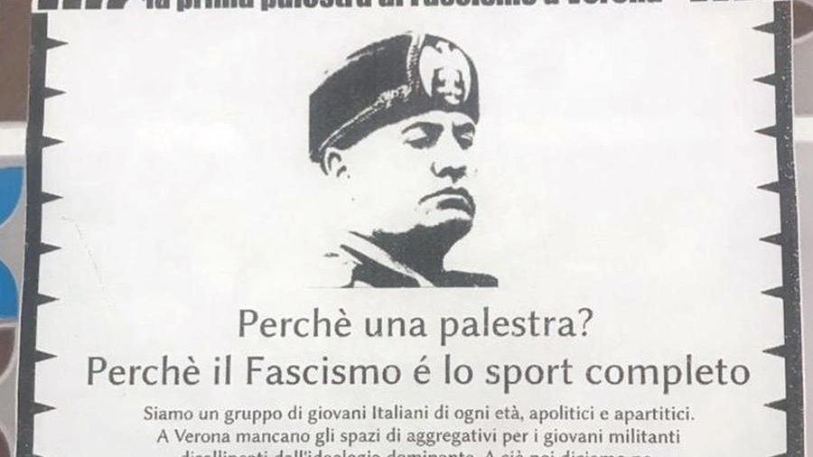 Volantino annuncia 'palestra fascismo' a  Verona, polemiche