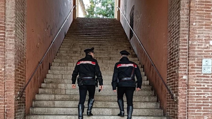 I controlli dei carabinieri della compagnia di Fabriano in centro
