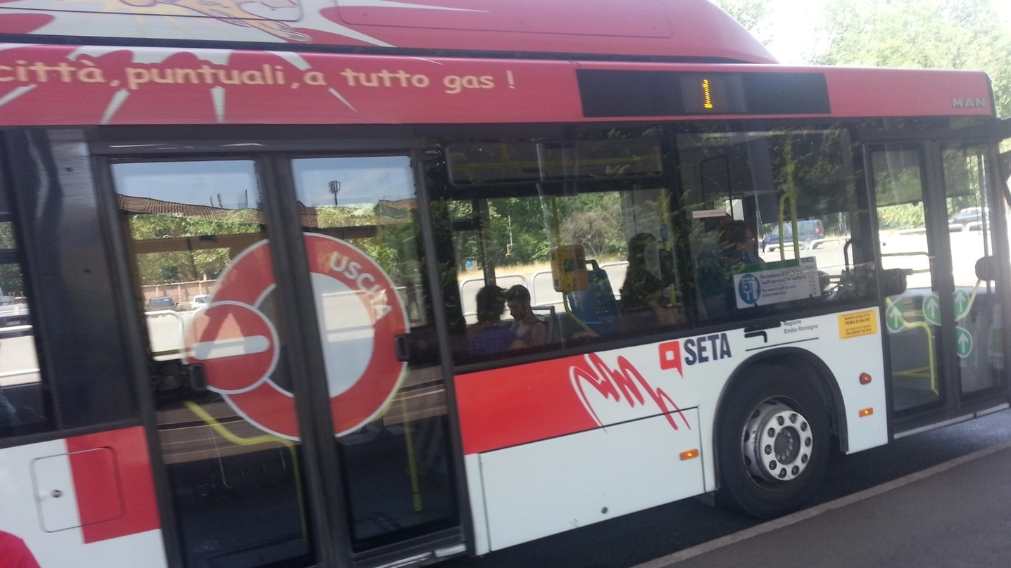 Un autobus Seta a Reggio