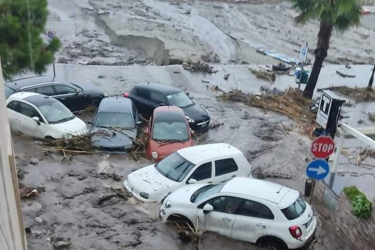 Maltempo in Calabria, danni in provincia di Reggio Calabria (Dire)
