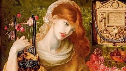 ‘Roman Widow’ di Dante Gabriel Rossetti