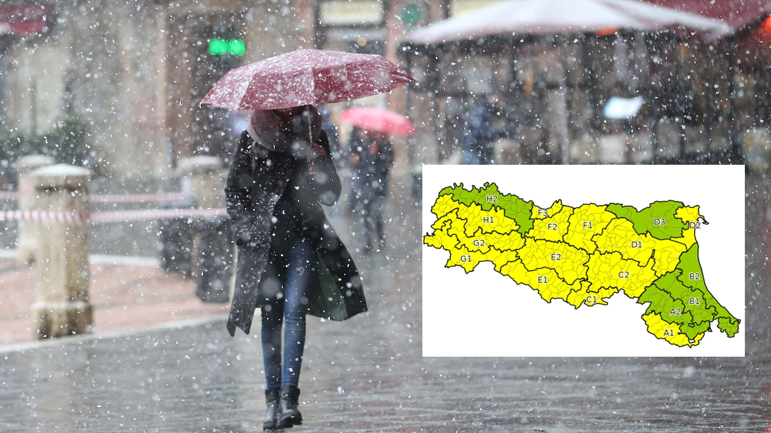 Maltempo, in Emilia Romagna potrebbe tornare la neve a bassa quota il 6 gennaio