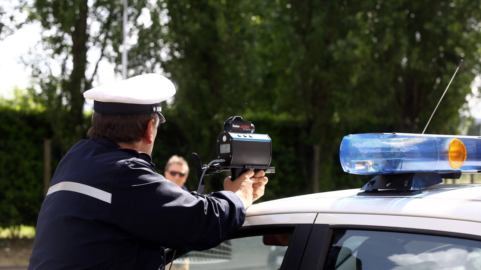 Municipale, controlli della velocità (Foto di repertorio Germogli)