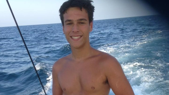 Maurizio Zanzani, il 16enne riminese morto domenica pomeriggio al largo di Pesaro 