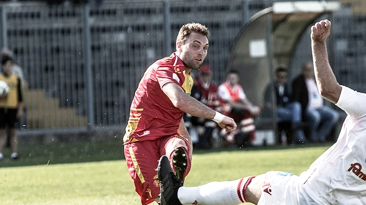 Alfonso Selleri, centrocampista giallorosso schierato titolare a Trieste