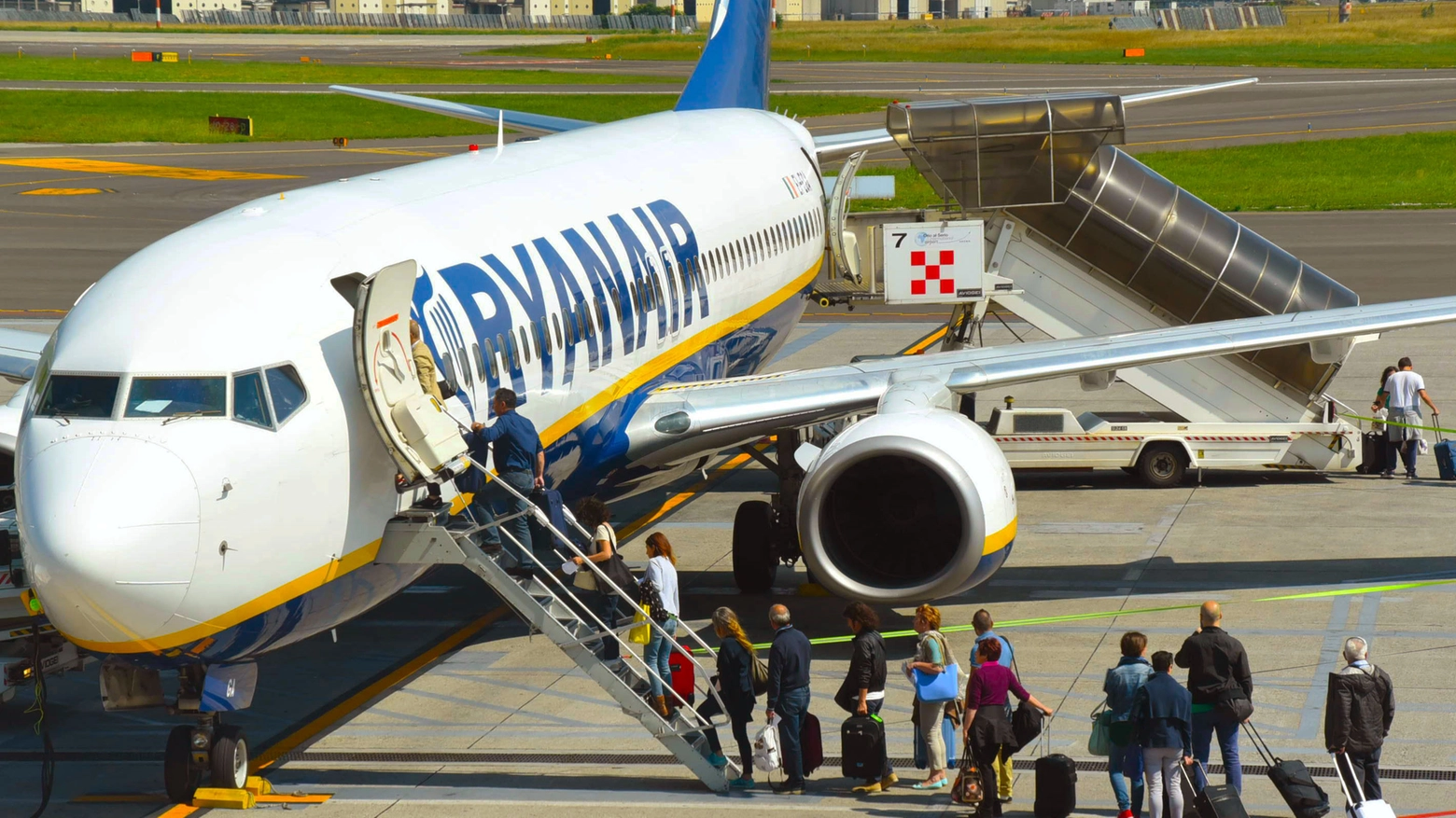Lo sciopero Ryanair crea molti problemi ai viaggiatori (Foto d'archivio Depascale)
