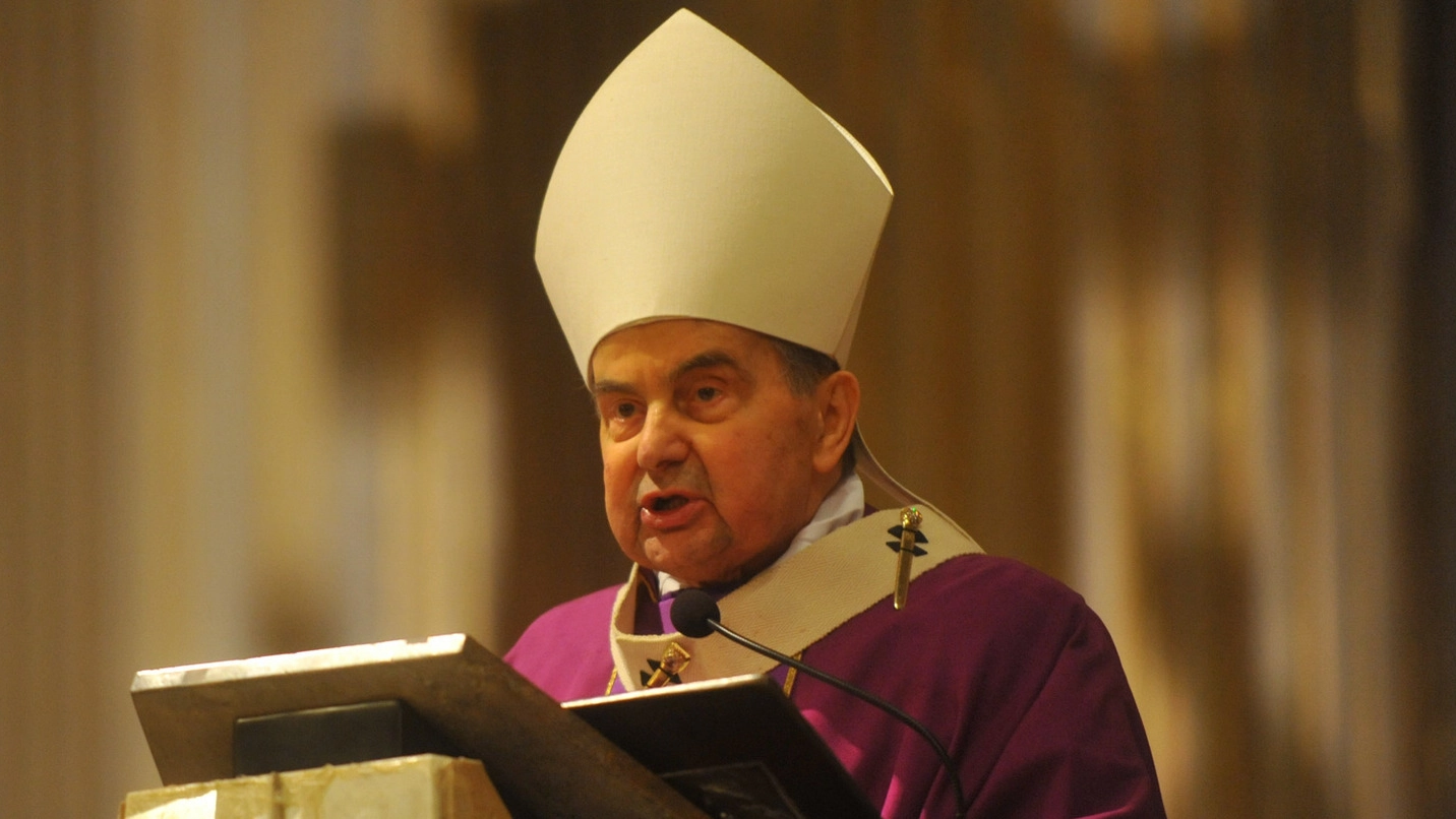 Bologna, il cardinale Carlo Caffarra (FotoSchicchi)