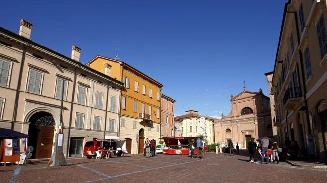 Piazza San Quirino a Correggio