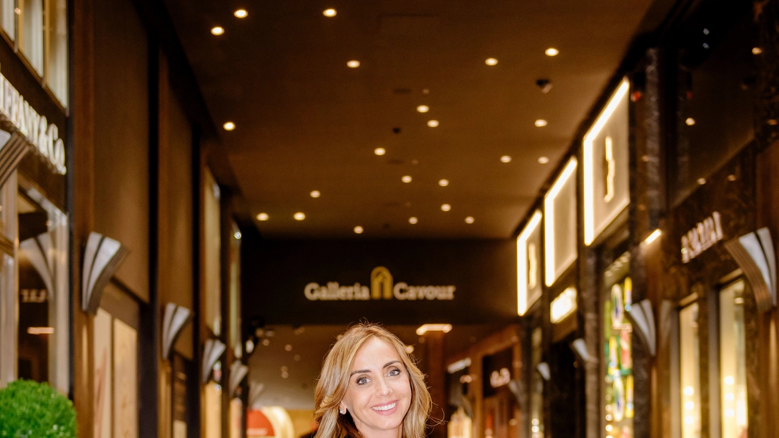 Gioia Martini, nuova proprietaria della parte storica di Galleria Cavour