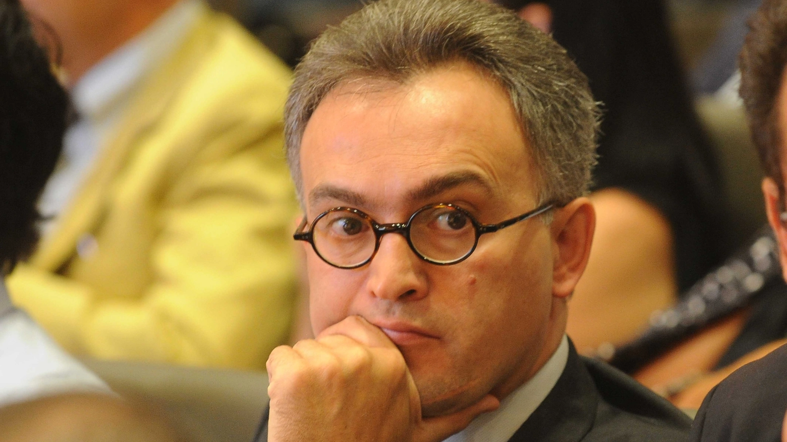 Il vicepresidente della Provincia di Bologna Giacomo Venturi (Schicchi)