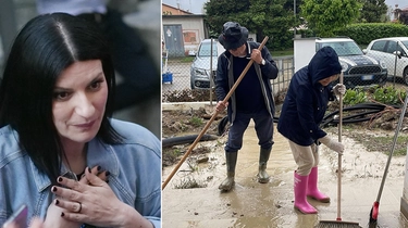 Laura Pausini, i genitori spalano il fango a Solarolo dopo l’alluvione: “Sono il mio esempio”
