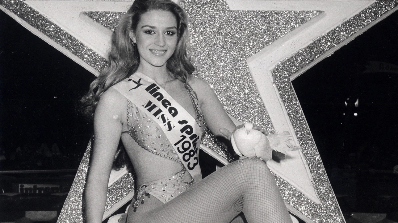 Una giovanissima Ambra Orfei eletta prima Miss dell’anno 1983