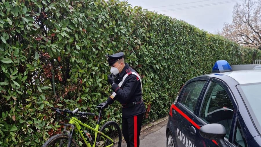 La bicicletta rubata e ritrovata a Collecchio