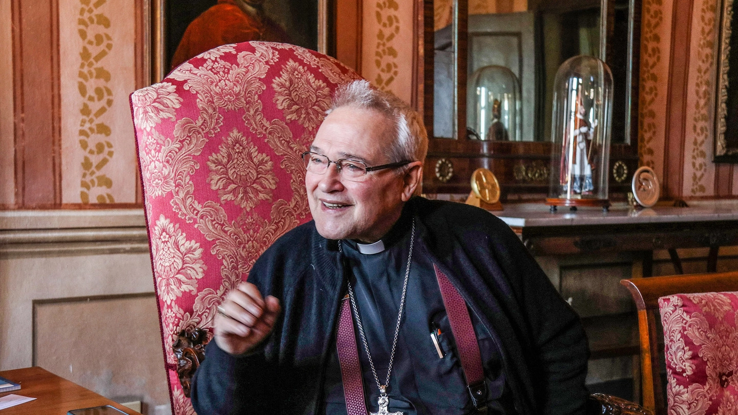L’arcivescovo uscente di Ferarra-Comacchio Luigi Negri (foto di Andrea Samaritani)