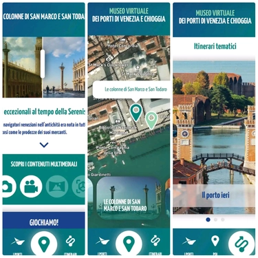 Porti di Venezia e Chioggia in un’app i luoghi da visitare