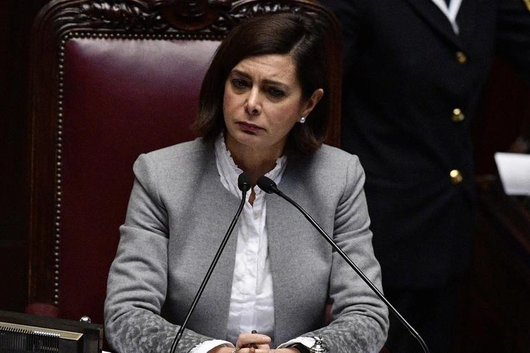 Il presidente della Camera, Laura Boldrini