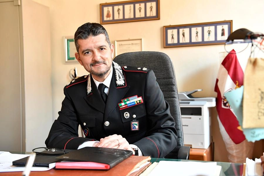 Andrea Oxilia, comandante dei carabinieri di Imola (Isolapress) 