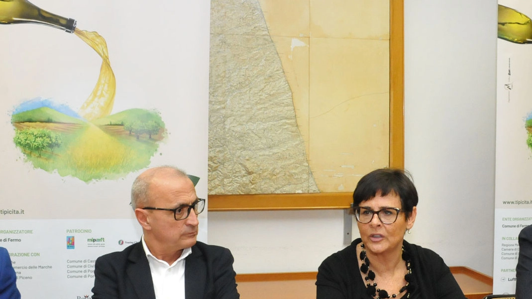 L’assessore regionale Fabrizio Cesetti  e la vicepresidente Anna Casini