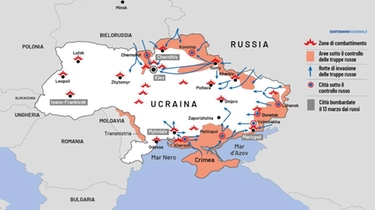 La situazione in Ucraina: cosa succede sul campo