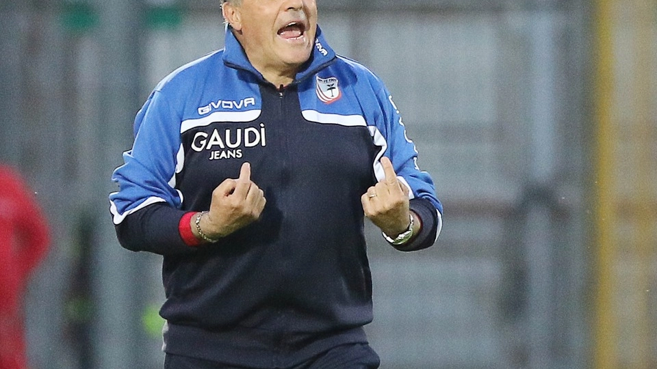 L'allenatore del Carpi, Castori (foto LaPresse)