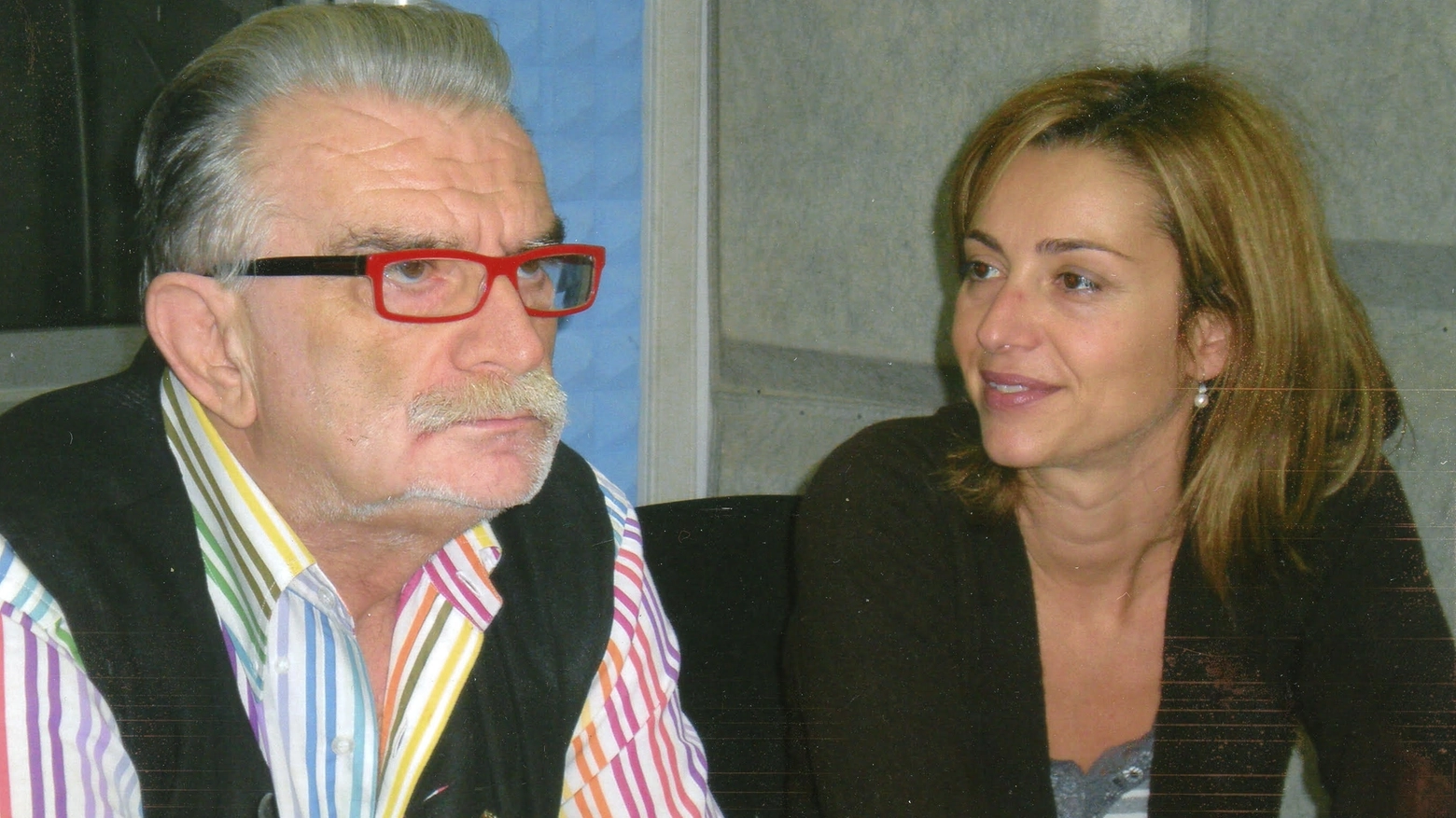 Gianfranco Civolani e Sabrina Orlandi: per vent’anni insieme in televisione