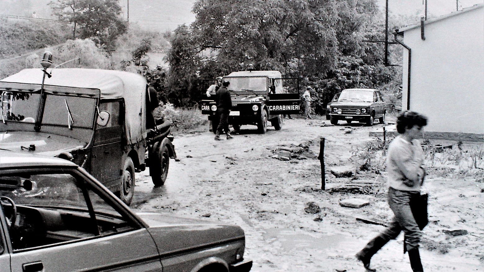 Nel 1984  una  ’bomba’ d’acqua su Zattaglia