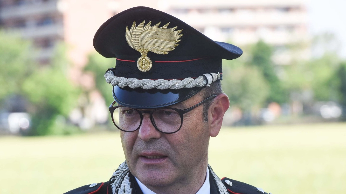 Il maggiore Enzo Marinelli, comandante dei carabinieri della Compagnia di Civitanova