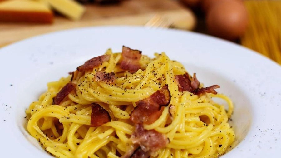 E' il pasta day: un piatto di spaghetti alla carbonara