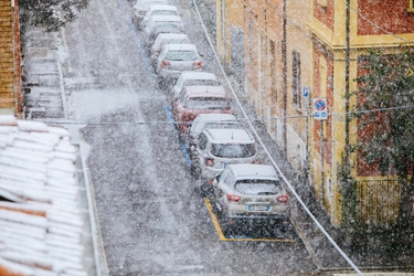 Neve oggi a Bologna: città imbiancata e disagi in Appennino