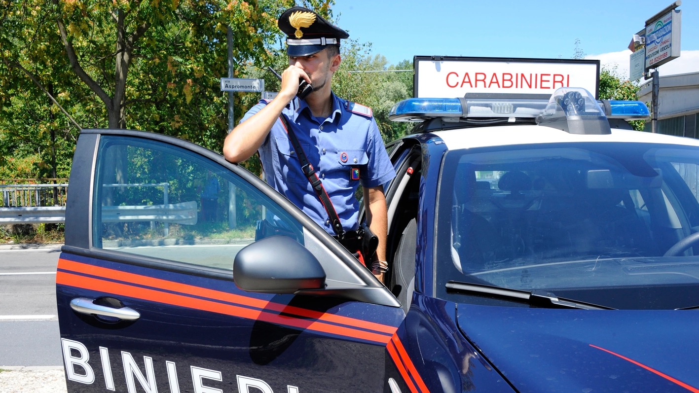 Sono intervenuti i carabinieri (foto d'archivio)