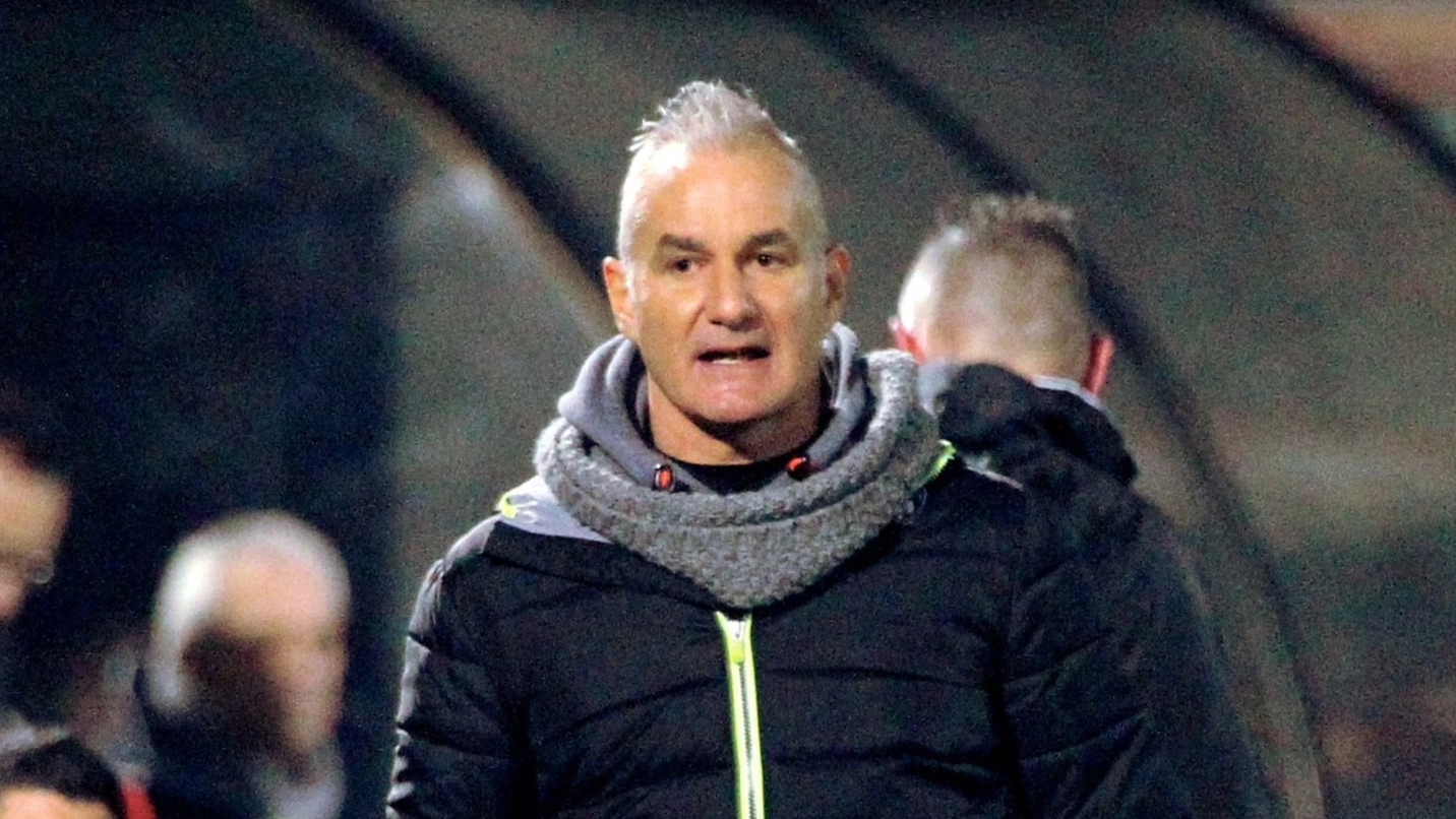 Drago, allenatore del Cesena (Foto Ravaglia)