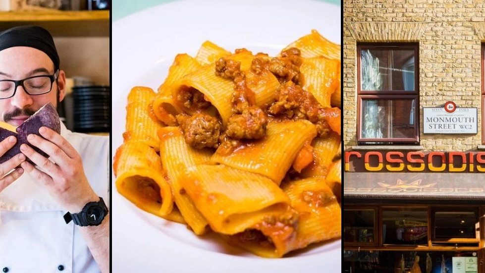 Rossodisera: lo chef Matteo Lorenzini, i 'moccolotti de lo vatte' e l'insegna (Instagram)