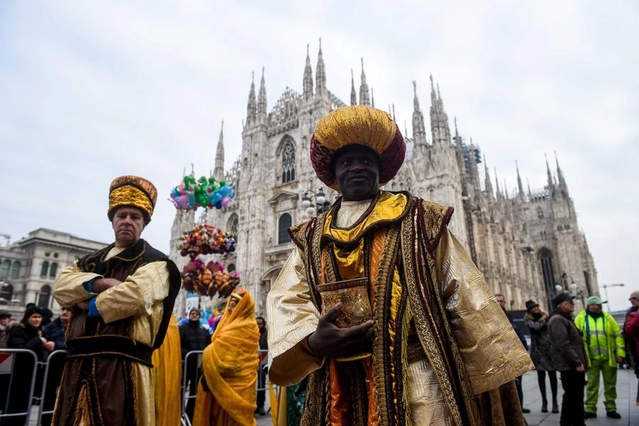 Corteo dei Re Magi a Milano