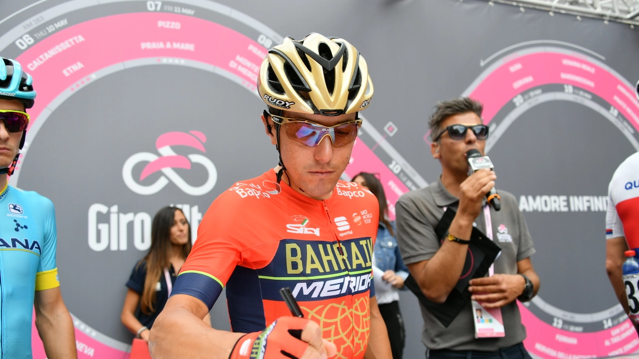 Giro d'Italia 2018, Domenico Pozzovivo (LaPresse)