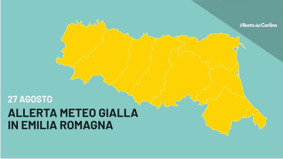 Allerta meteo in Emilia Romagna