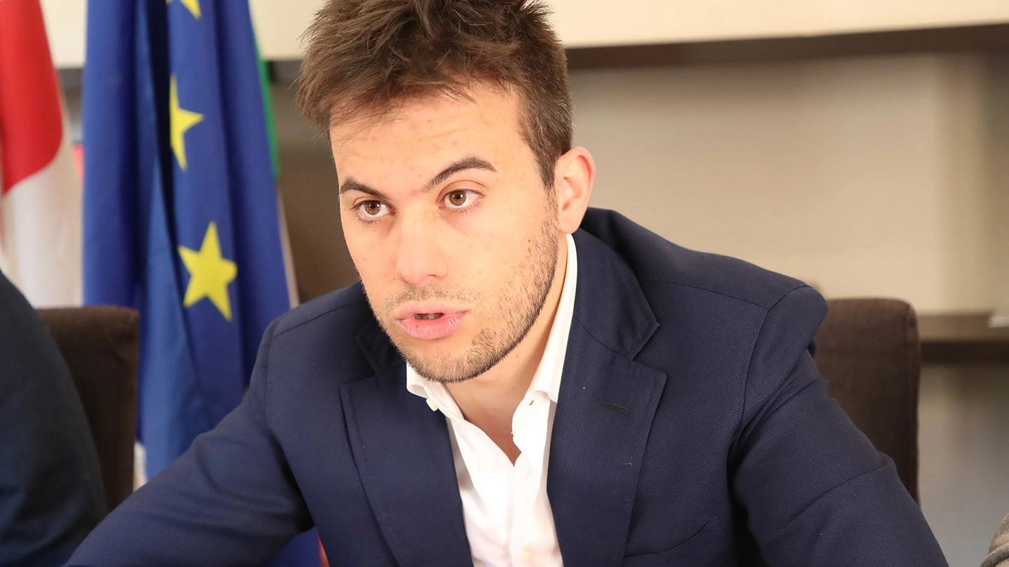 Marco Panieri, candidato sindaco del centrosinistra (foto Isolapress)