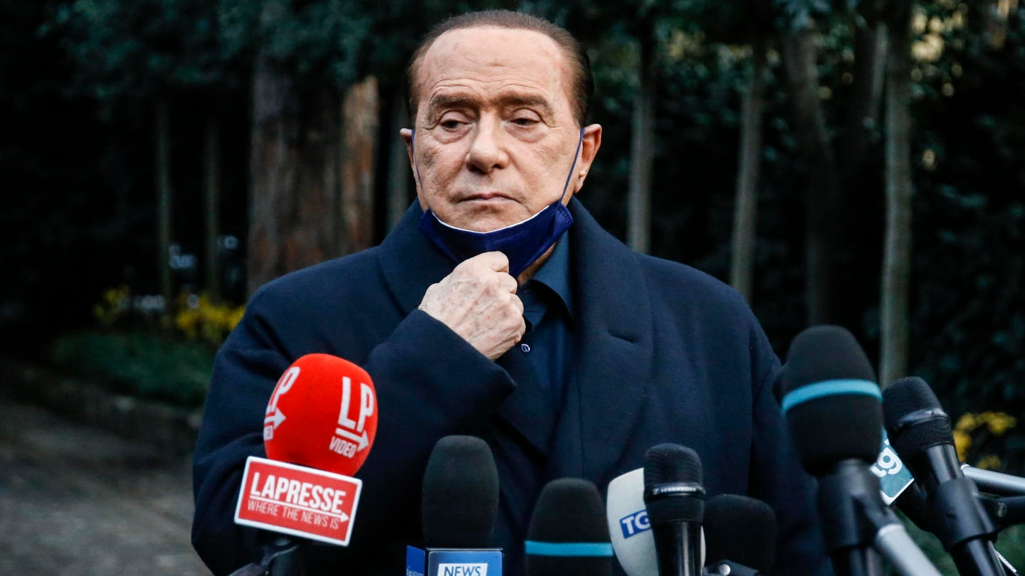 Silvio Berlusconi, leader di Forza Italia (Ansa)