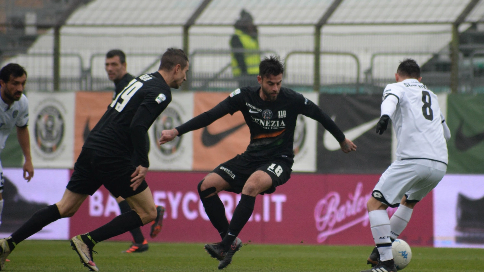 Il Venezia ha battuto il Cesena 1-0 (foto LaPresse)