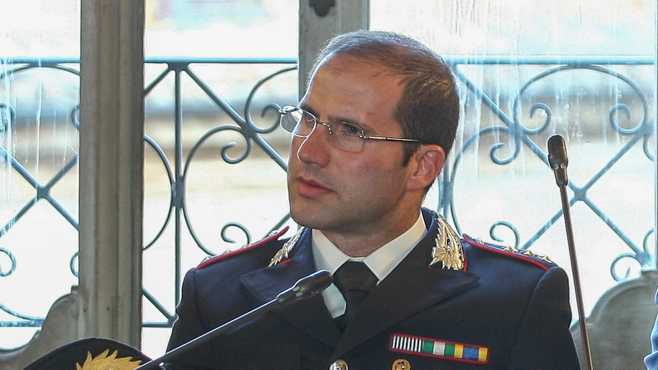 Il comandante dei Carabinieri Pasquale Zacheo (foto Zeppilli)