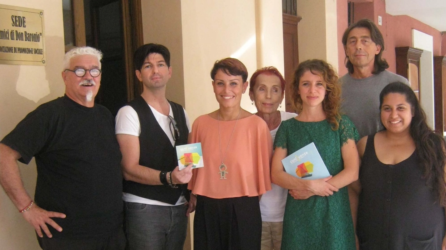 Gli organizatori del Si Fest, rassegna fotografica di Savignano (foto Pasolini)
