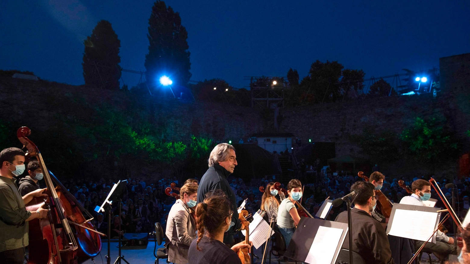 Ravenna festival, il maestro Riccardo Muti dirige il concerto di apertura