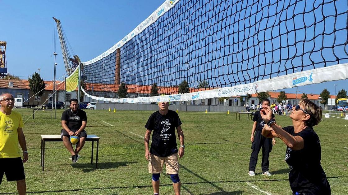 Roteiro desportivo em Portugal.  Atletas com mais de 60 anos competindo por saúde e amizade