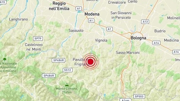 Terremoto alle 7,32 del  mattino a Pavullo nel Frignano