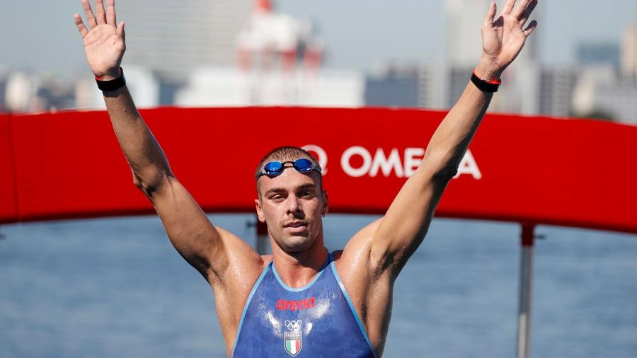 Gregorio Paltrinieri ha vinto il bronzo nei 10 km in acque libere