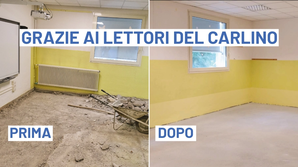 La scuola elementare Codazzi di Lugo prima e dopo i lavori