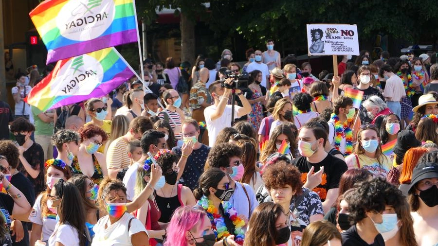 Una foto del Marche Pride 2021