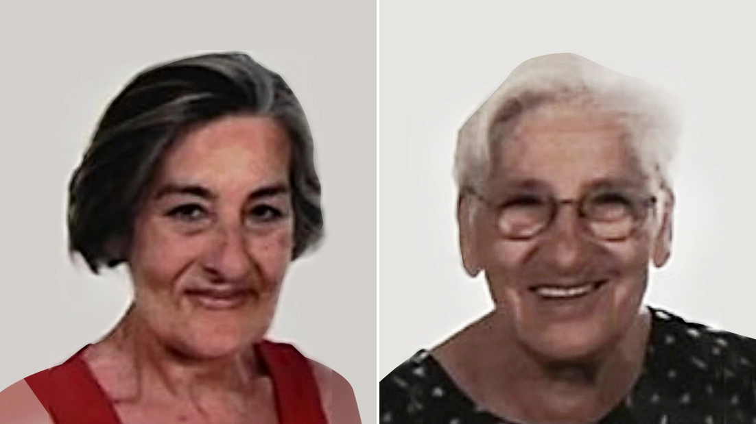 Angela Bellissimo, 75 anni e Letizia Nardi, 96 anni