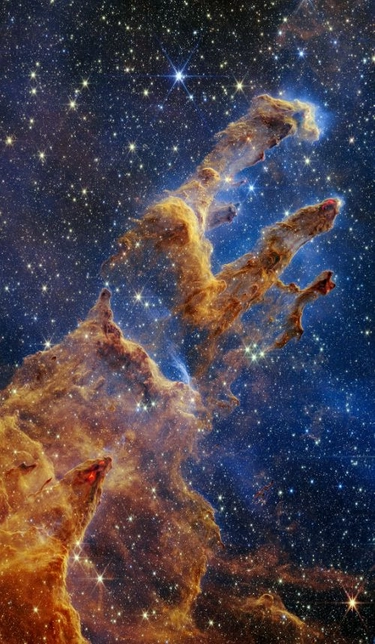 Spazio, dal telescopio James Webb la spettacolare foto della culla delle stelle